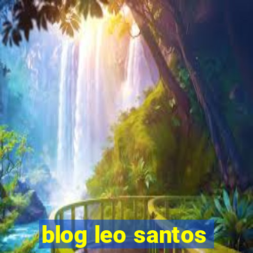 blog leo santos